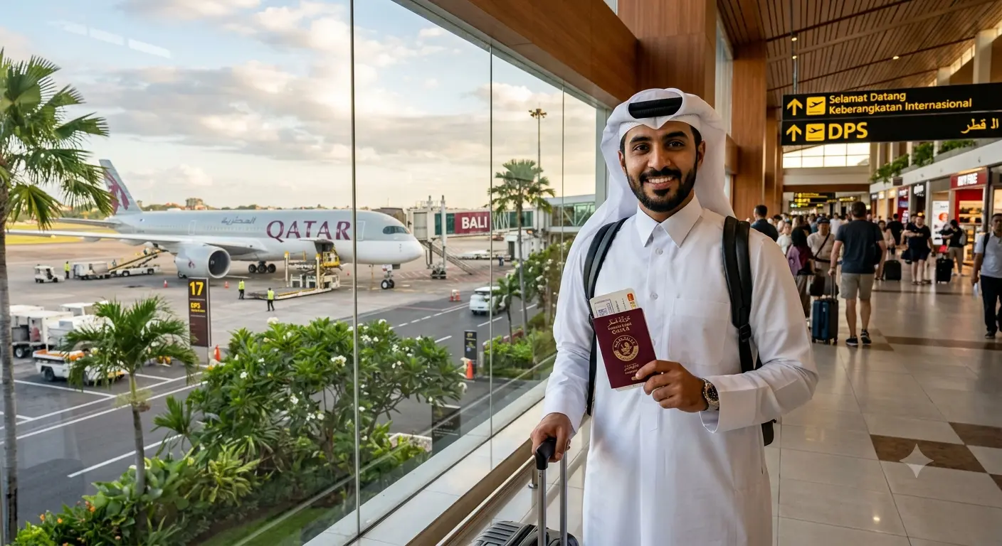 تأشيرة بالي للقطريين والسفر إلى إندونيسيا
